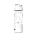 Miniatyrbillede 1 af 2: Elektrisk bærbar juicer, højtydende 360W motor, 700ml kapacitet,11.1, HVID