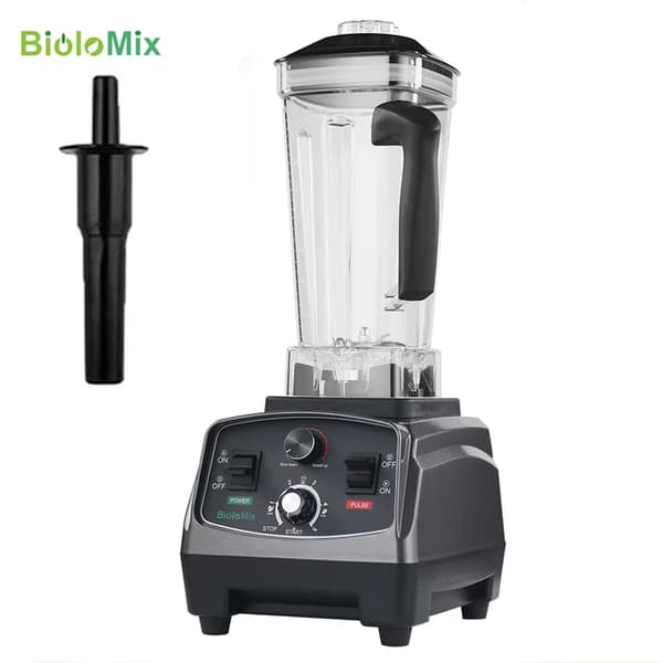 Erhvervskvalitet blender, 2200W effekt, BPA-fri kande, Titanium Grey, EU-stik