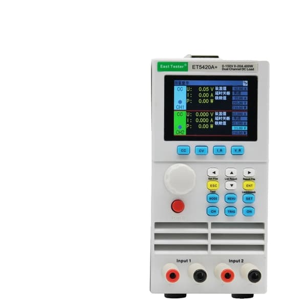 Programmérbar elektronisk belastning, 0-150V indgang, 0-40A strøm,ET5410A
