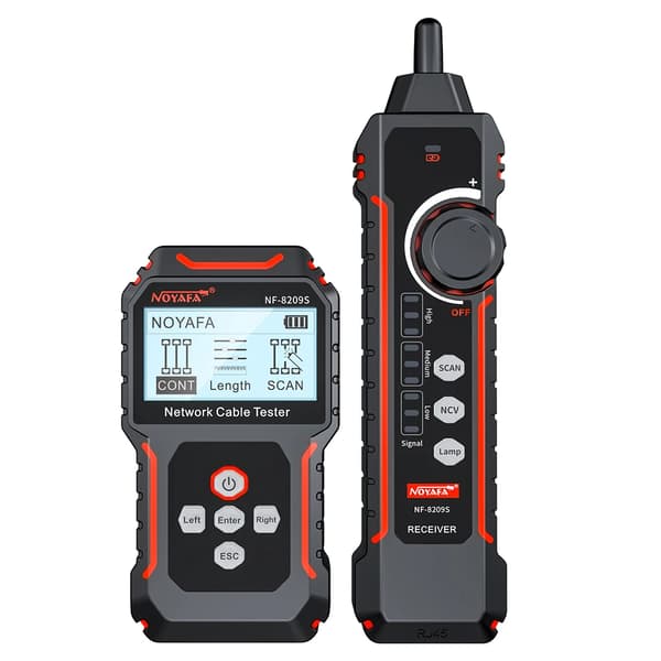 Netværkskabeltester, PoE-sporing, LCD-display,NF-8209S