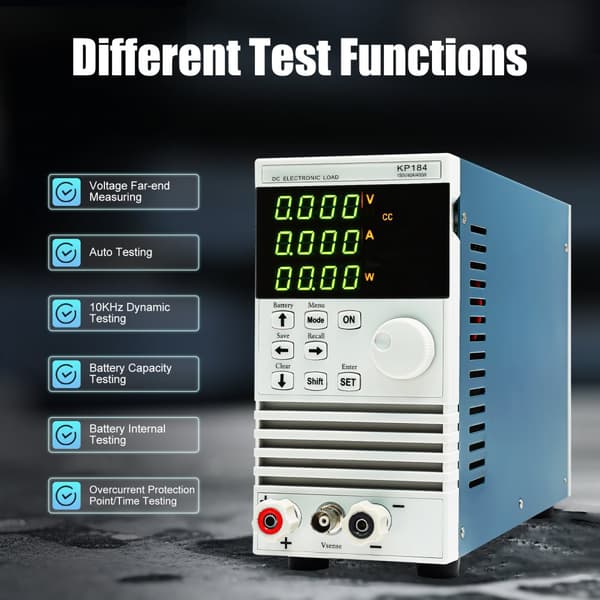DC Elektroninen Kuormitustesteri, 0-40A Kuormavirta, 0-400W Kuormateho, Korkean Tarkkuuden Mittaukset