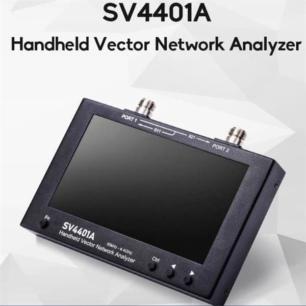 Beröringsskärm Vektornätverksanalysator, Frekvensområde 50KHz-1.5GHz, USB Typ-C Gränssnitt, Lättviktsdesign