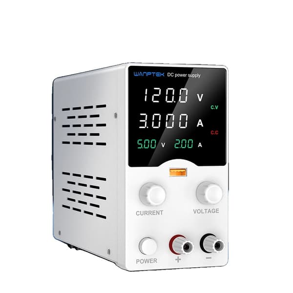 DC-virransyöttö, säädettävä jännite, säädettävä virta, kompakti muotoilu,GA1203B 120V 3A