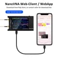Pikkukuva 3 / 4: MUSTOOL NanoVNA-H4, 50 kHz - 1,5 GHz taajuusalue, 0 dBm RF-lähtö, 4" TFT-näyttö