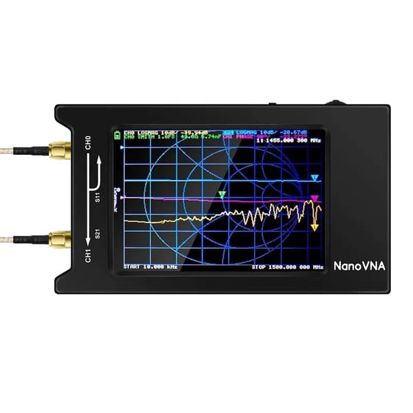 Berøringsskærm Vektornetværksanalysator, Frekvensområde 50KHz-1.5GHz, USB Type-C Interface, Letvægtsdesign