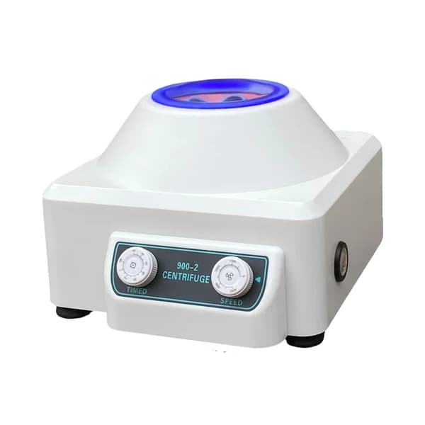 Digital bordscentrifug, 4000 rpm max hastighet, 6 rör kapacitet,Vit