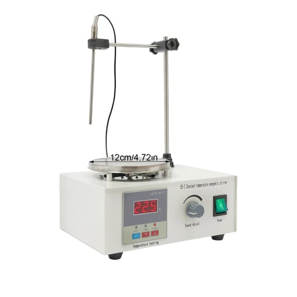 Magnetisk Rører Maskine, 250W Effekt, 0-99℃ Temperaturkontrol,HVID