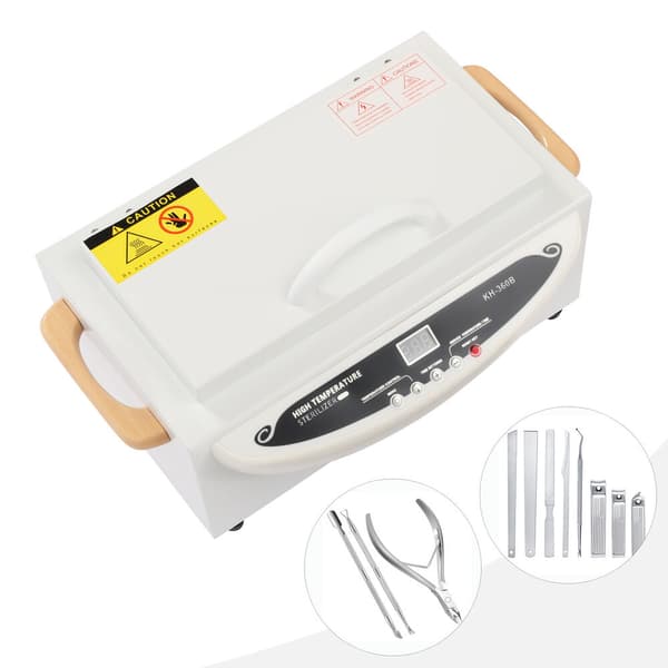 500W Varmluftssterilisator, 250℃ Temperaturkontrol, 90-minutters timer, rustfrit stål konstruktion