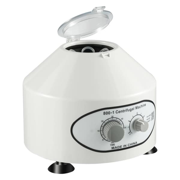 Elektrisk centrifugemaskine, 6x20ml kapacitet, 4000rpm hastighed,EU stik, HVID, 220V