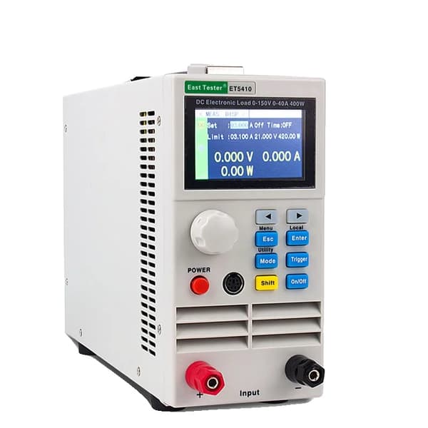 Programmerbar DC elektronisk belastning, 400W effektkapacitet, dynamisk testtilstand, højpræcisionsmåling.