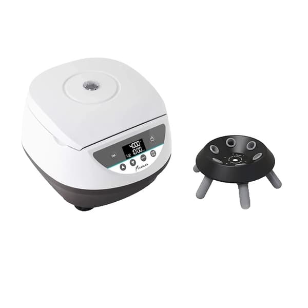 Sentrifugikone, digitaalinen ohjaus, useita putkikokoja, LC-6S, EU-pistoke