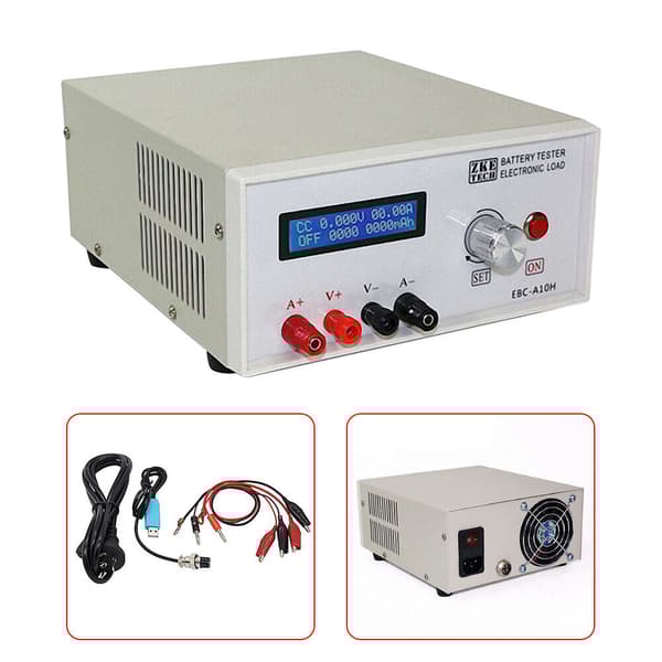 EBC-A10H Elektronisk Belastningstester, Multifunktionel Batterikapacitetstester, Kompakt og Sikker