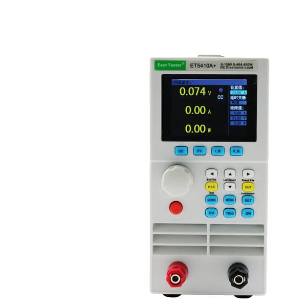 Programmerbar elektronisk belastning, 0-150V ingång, 0-40A ström,ET5410A