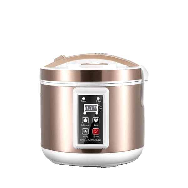 Sort Hvidløg Fermenter, Fuldt Automatiseret, Sundhedsmad Maker, EU-stik, opgradering