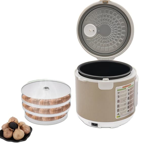 Automatisk svart vitlök fermenter, 5L kapacitet, 90W effekt, mångsidig användning