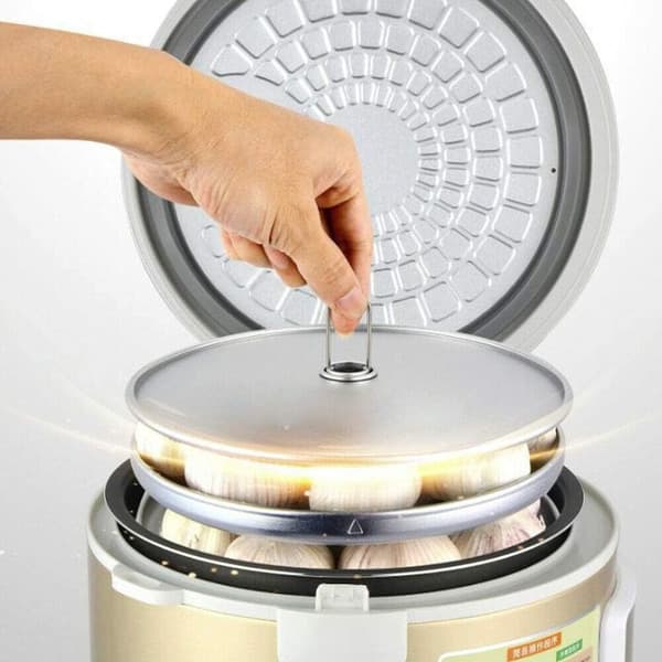 Musta valkosipuli fermentointilaite, 5L kapasiteetti, 12-15 päivän fermentointi, energiatehokas lämmitys