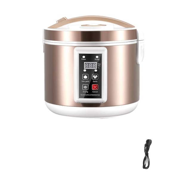 Sähköinen Musta Valkosipuli Fermentoija, 5L Tilavuus, Monitoiminen Fermentointi,EU-liitin 220V