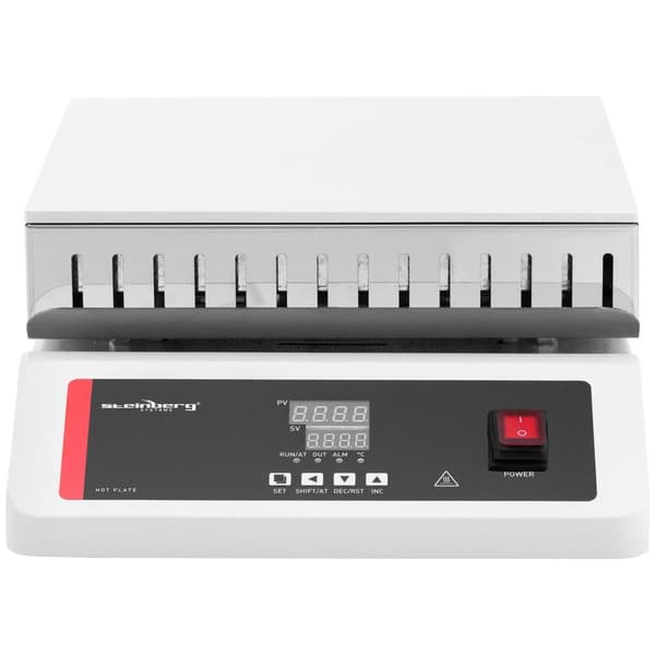 Steinberg Systems - Värmeplatta för laboratorium - 30 x 30 cm - Upp till 350 °C - 20 kg