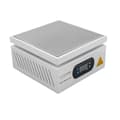 Miniatyrbillede 1 af 2: Elektrisk Kogeplade, 700W Effekt, Justerbar Temperatur,Hvid