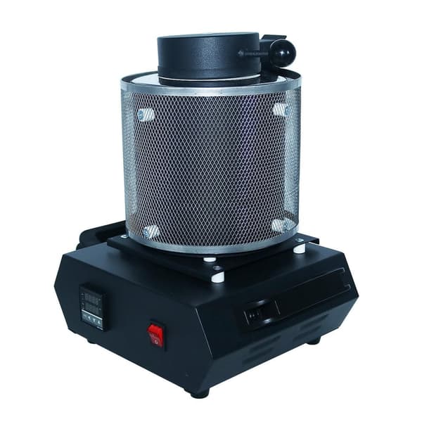 Elektrisk smältugn | 3KG | 1400W | Ugnsmetaller | för guld och silver | smyckestillverkning | smältugn | guld