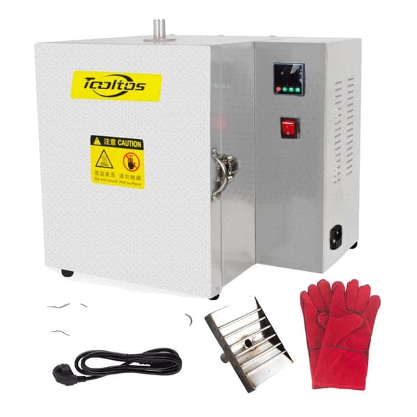 Teollinen polttouuni, 900 °C, 4-alueinen PID-ohjaus, optimoitu kipsimuotteja varten,220V