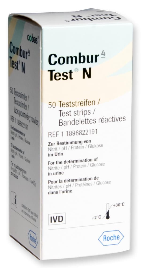 Urinstickor COMBUR 4 test 50/fp