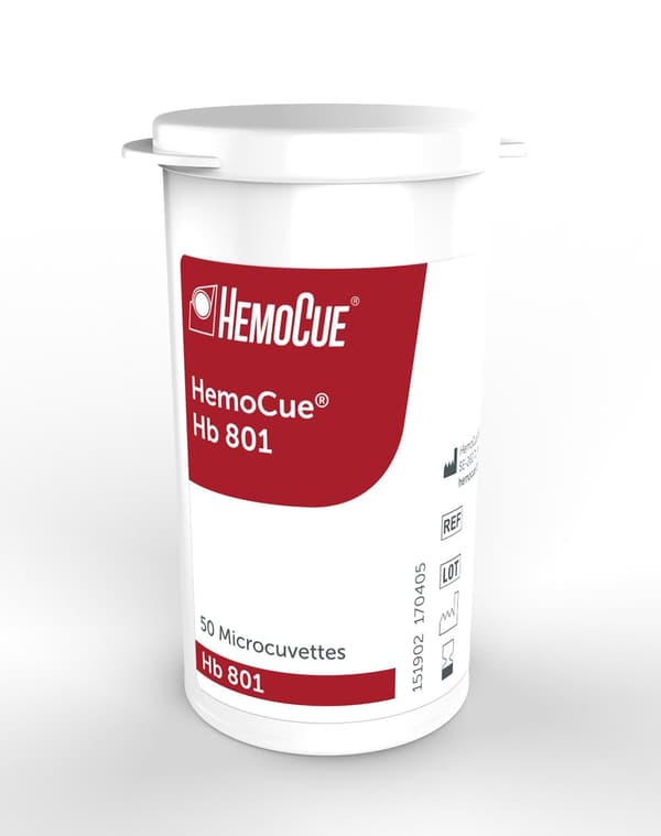 HemoCue Kuvett Hb 801 4x50/fp