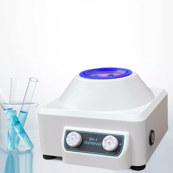 Laboratoriecentrifug, 6 x 20 ml kapacitet, justerbar hastighetskontroll