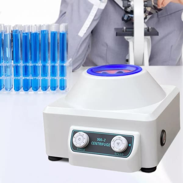 Laboratoriecentrifug, 6 x 20 ml kapacitet, justerbar hastighetskontroll