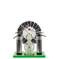 Miniatyrbillede 1 af 2: Statisk Elektricitetsgenerator, Elektrostatisk Induktionsgenerator, Undervisningseksperimentudstyr, Manuel Betjening,grøn