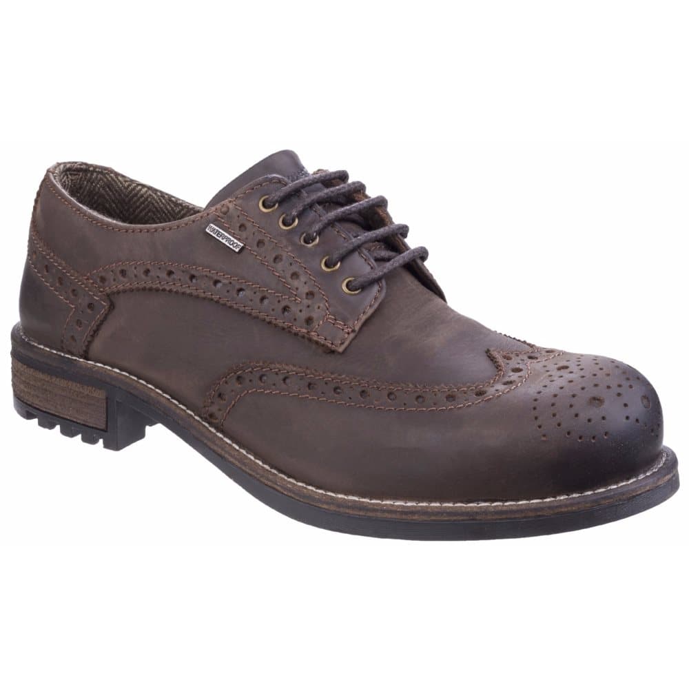 Cotswold Oxford skor med snörning för män