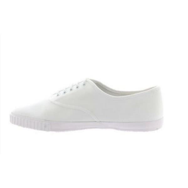 Dek Kids Unisex Junior Lace White Canvas Gym Plimsolls