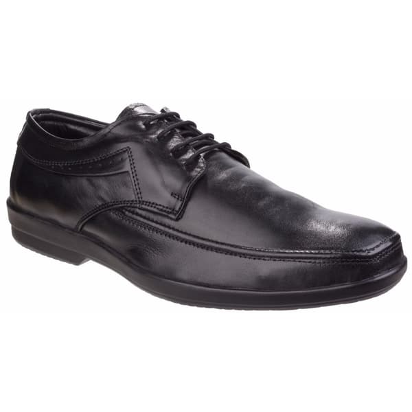 Fleet & Foster Mens Dave förkläde tå Oxford formella skor Black 6 UK