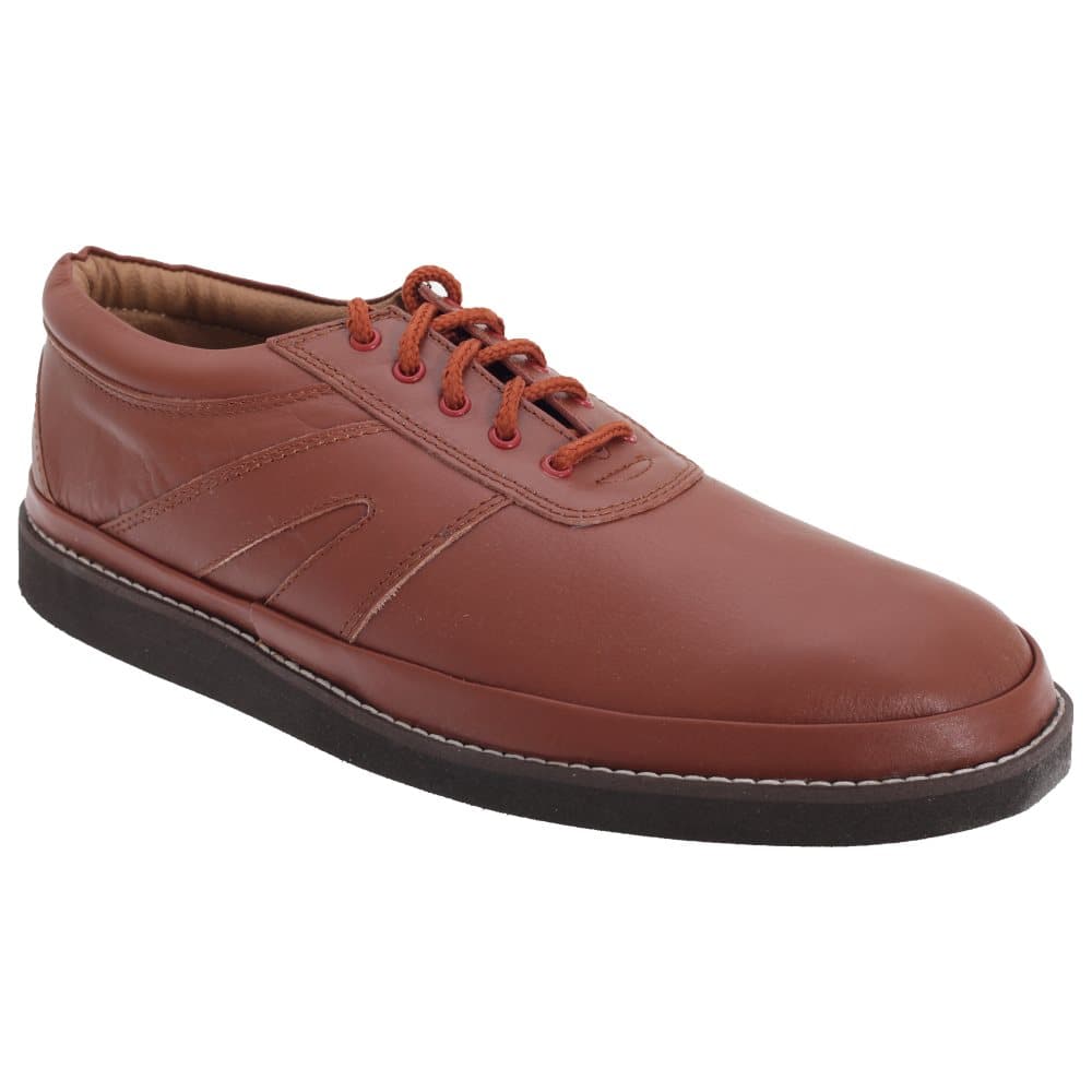 Dek Mens Gents Lace Up Bowling Shoes