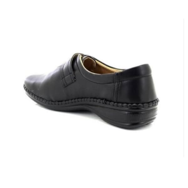Boulevard Womens/Ladies XXX Wide Touch Fastening Bar Shoes