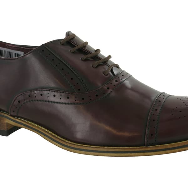 Goor Herre Capped Lace Oxford Brogue sko