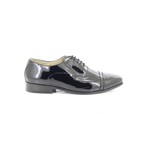 Montecatini Mens Folded Cap Oxford Tie Leather Shoes