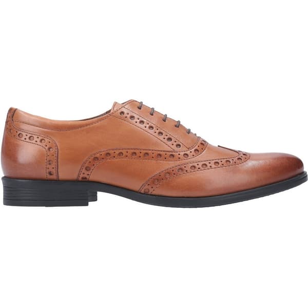 Hush Puppies Mens Oaken Brogue Lädersko