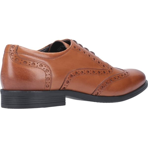 Hush Puppies Mens Oaken Brogue Lädersko