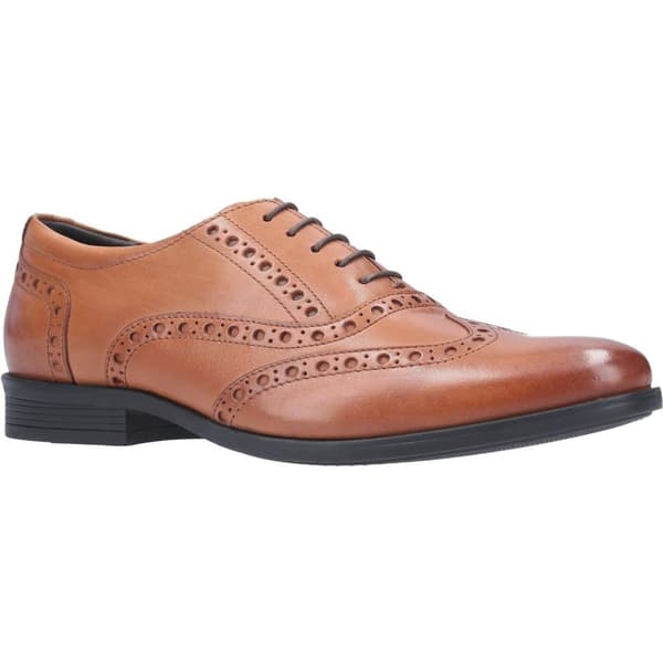 Hush Puppies Mens Oaken Brogue Lädersko