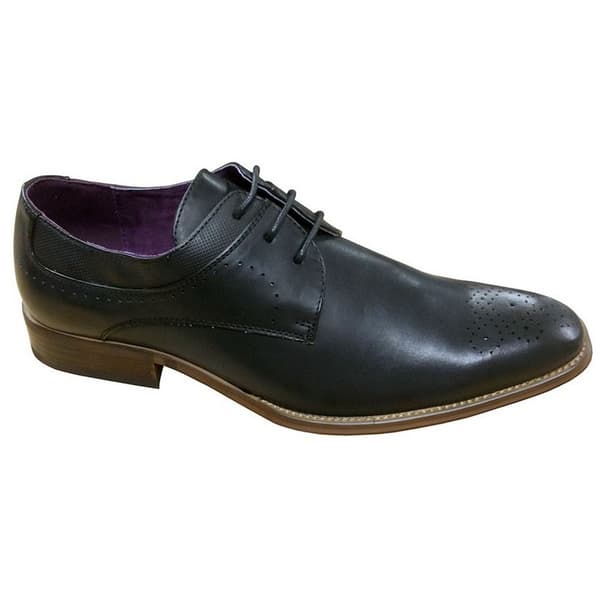 Goor Herre 3 Eye Pig Leather Gibson Brogue med 3 øjne
