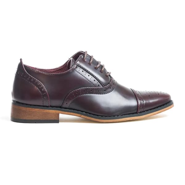 Goor Barn pojkar Capped Lace Oxford Brogue skor