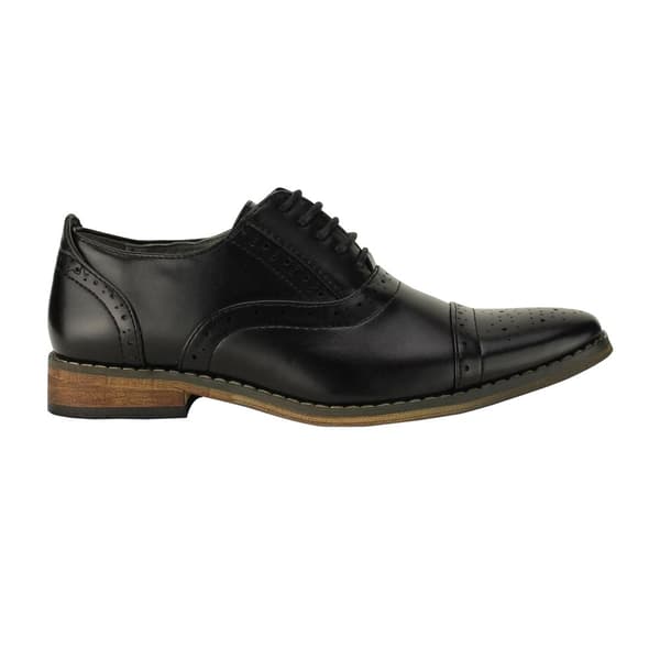 Goor Barn pojkar Capped Lace Oxford Brogue skor