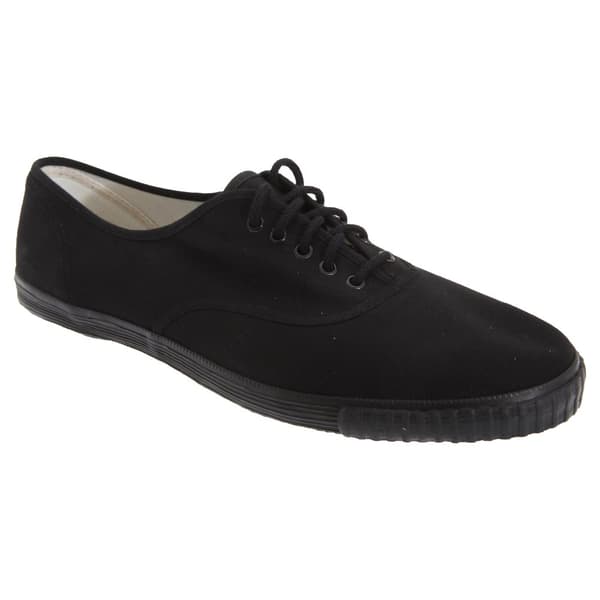 Dek Vuxna Unisex Lace Up Canvas Gym Plimsolls
