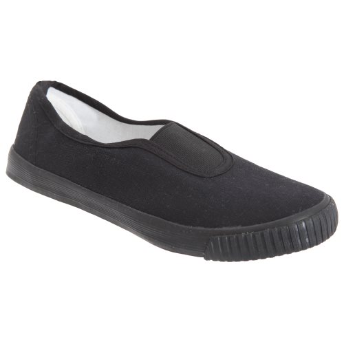 Bild av Dek Barn Unisex Junior Gusset Canvas Naturliga gummi Plimsolls