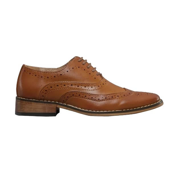 Goor Pojkar 5 Eyelet Brogue Oxford skor