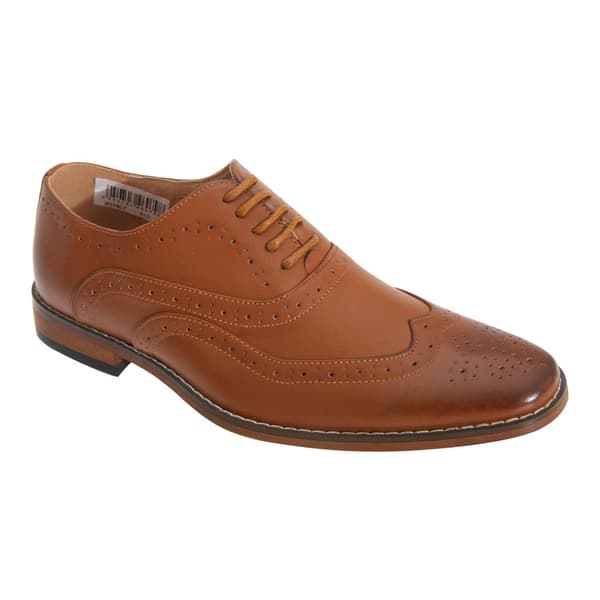 Goor Pojkar 5 Eyelet Brogue Oxford skor Tan 11 UK Junior