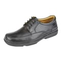 Miniatyrbilde 2 av 2: Roamers Mens Leather Wide Fit 4 Eye Deluxe Casual Shoes