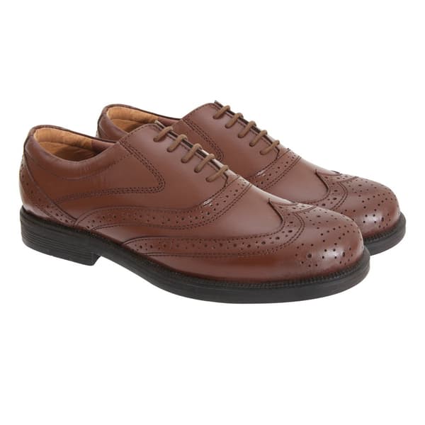 Scimitar Mens Wing Cap Brogue Oxford Shoes