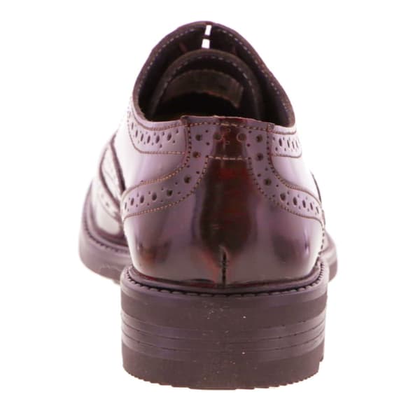 Roamers Mens 5 Eyelet Brogue Oxford Leather Shoes